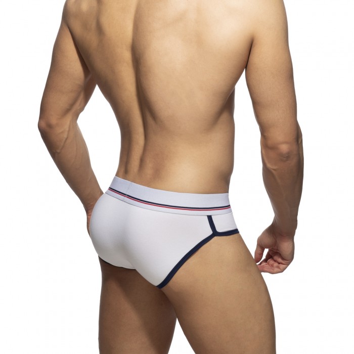 COTTON CURVED BRIEF